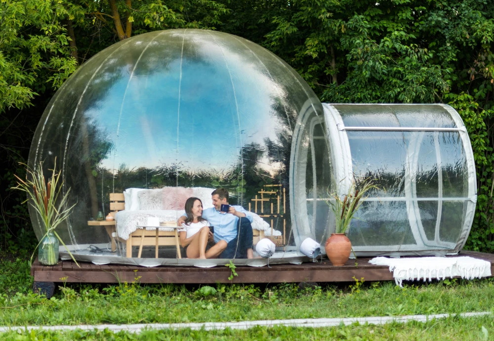 stargazing bubble tent